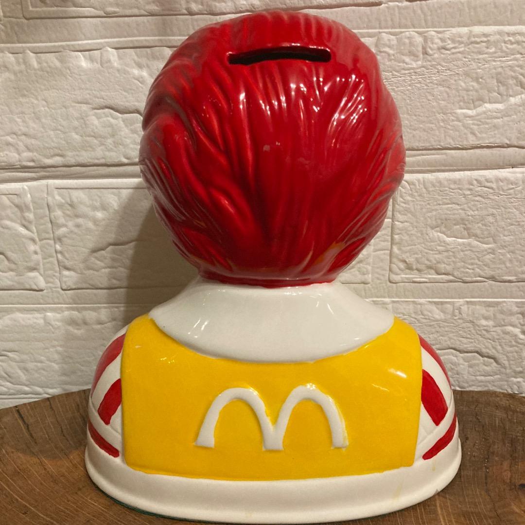【ヴィンテージ】 マクドナルド ロナルド バンク 貯金箱 90年代 当時物