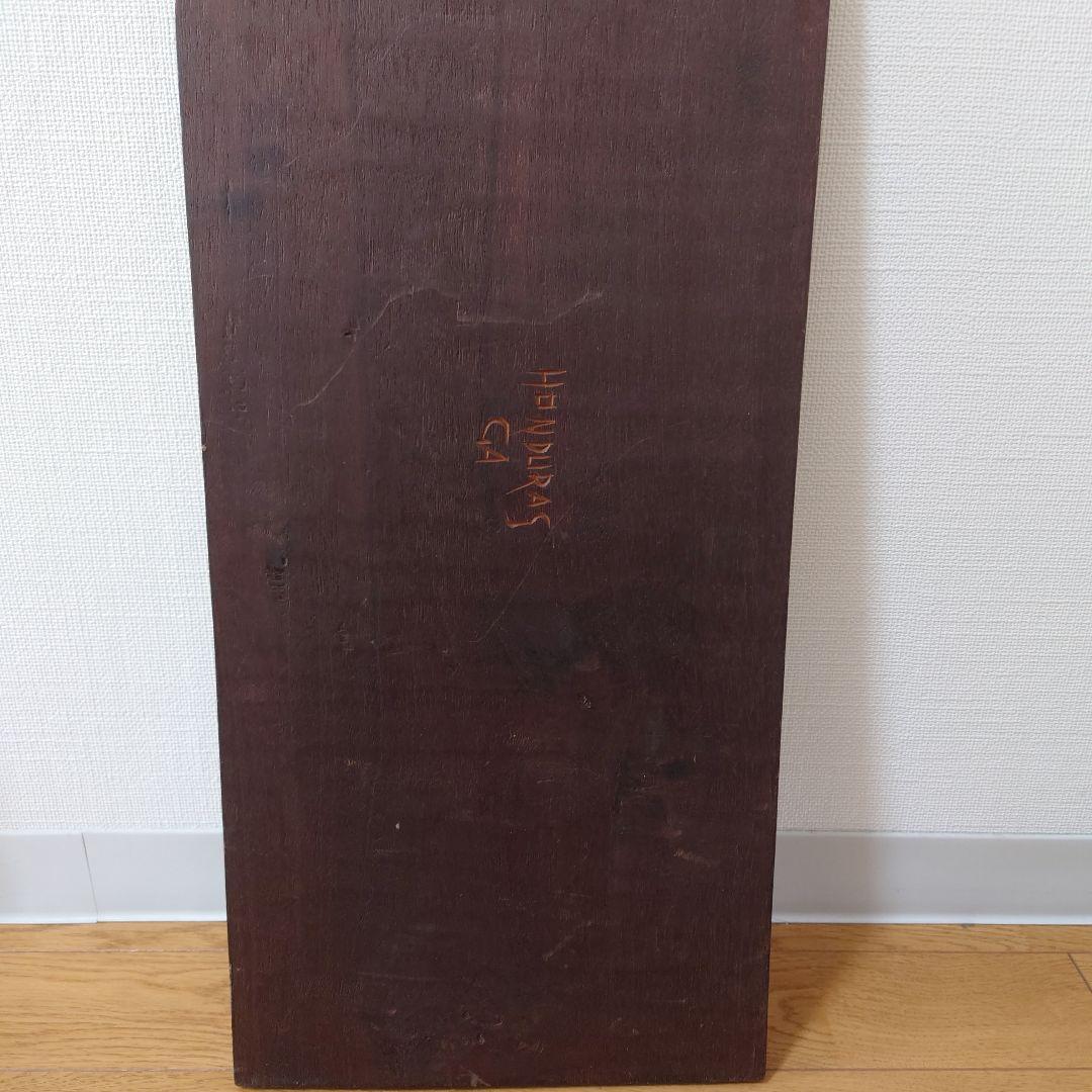 Honduras/ホンデュラス木彫りレリーフ置物 壁掛け　ヴィンテージ置物