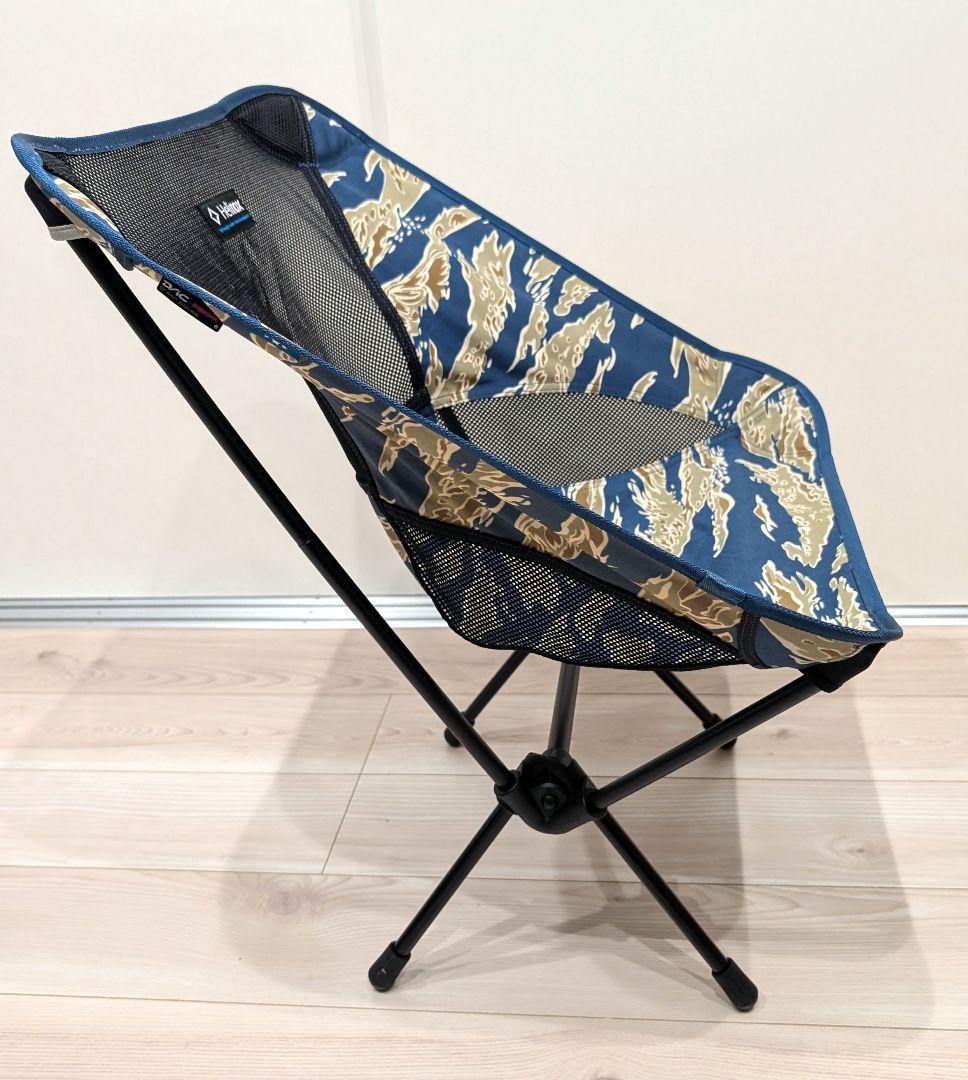 ヘリノックス　チェアワン　タイガーカモフラ