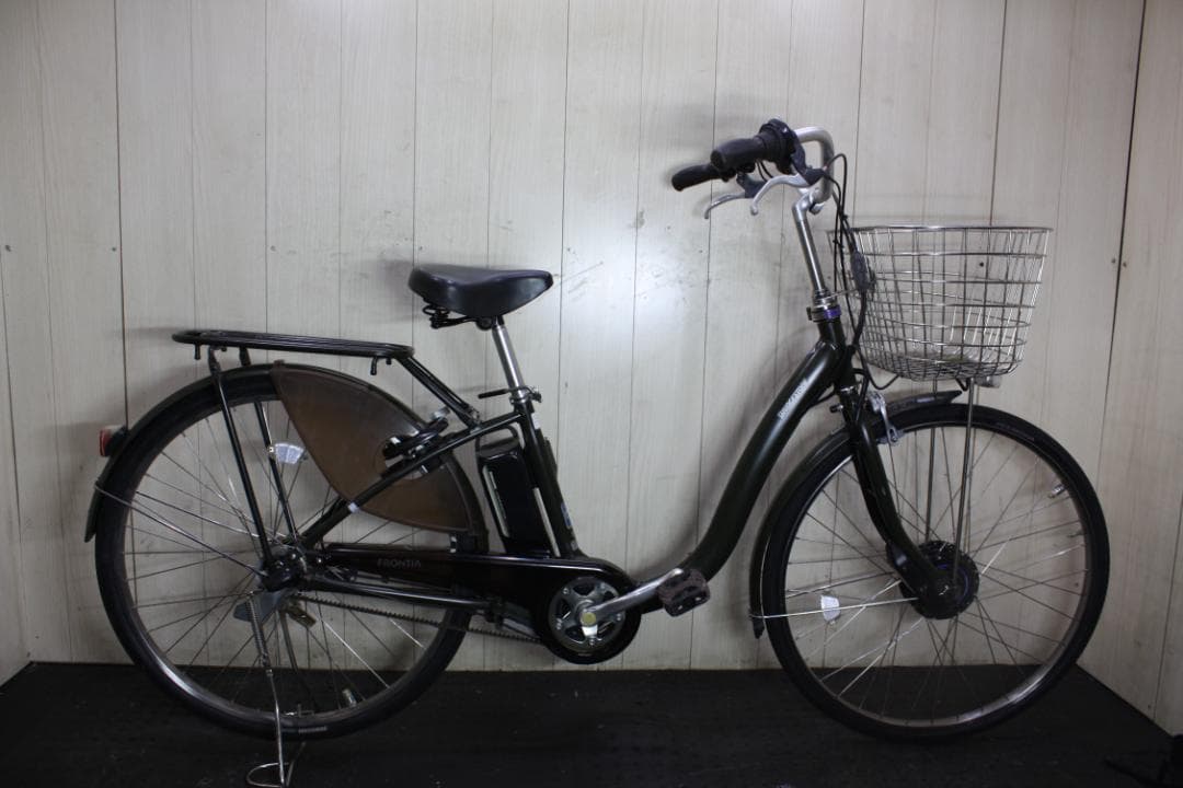 ブリヂストンフロンティアロング F6LB47 8AH 26インチ 3段LED 緑