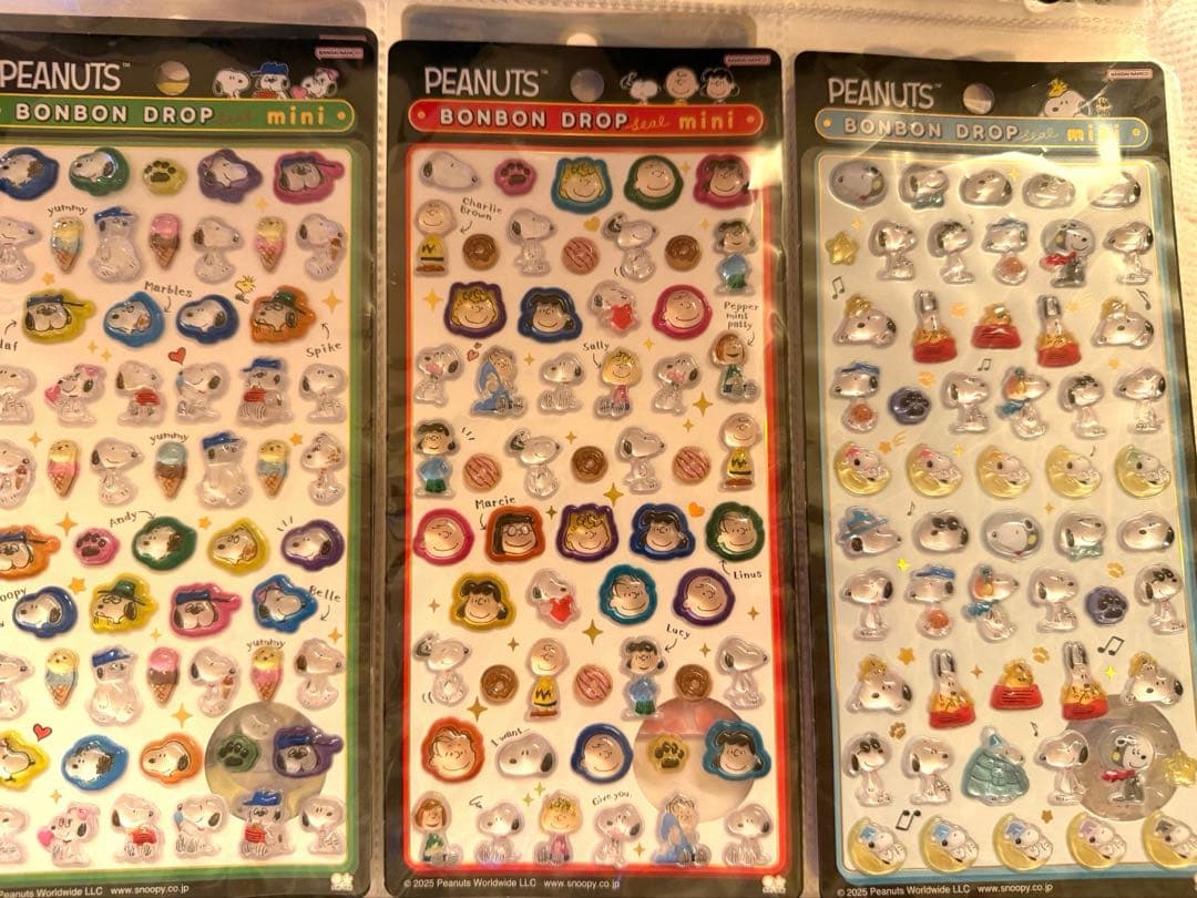 ボンボンドロップシール　まとめ シール帳完成品　バラ売り可能→追加しました！