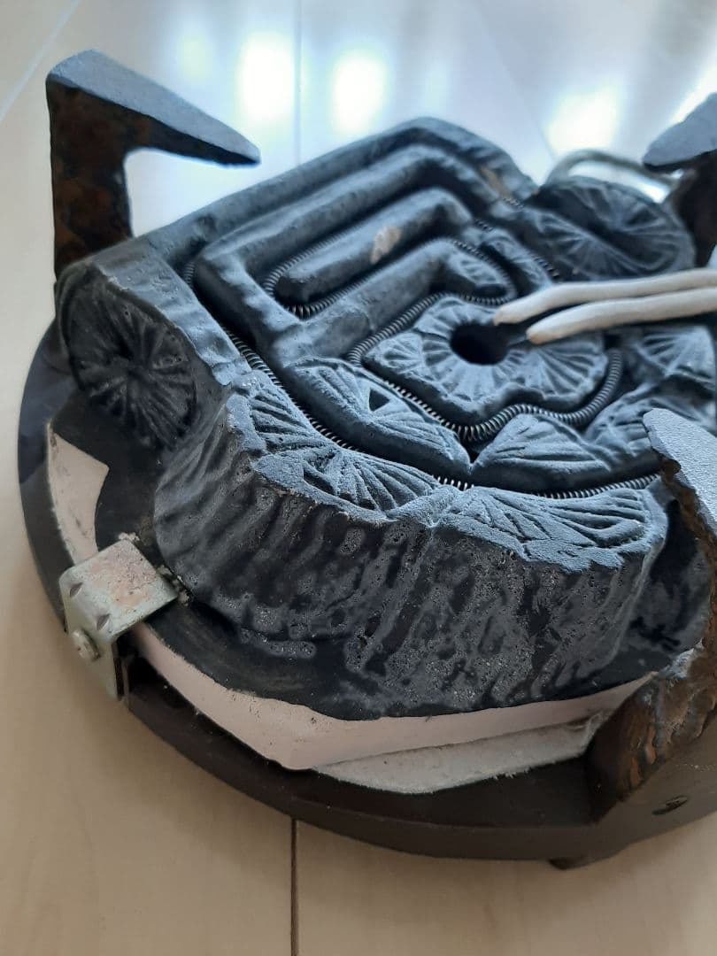 野々田商店 炭型電熱器 100V 600W(300Wと調整可)