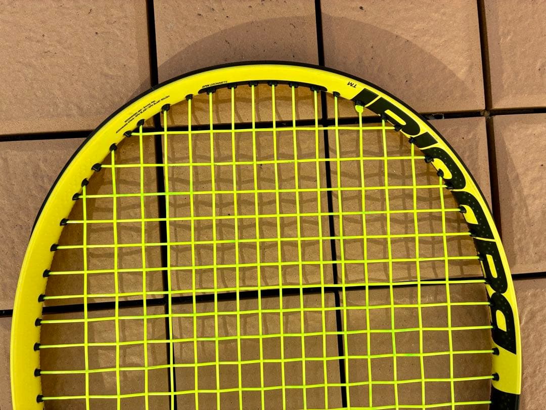 程度良好バボラBabolat 2019 ピュアアエロ PURE AERO Ｇ３