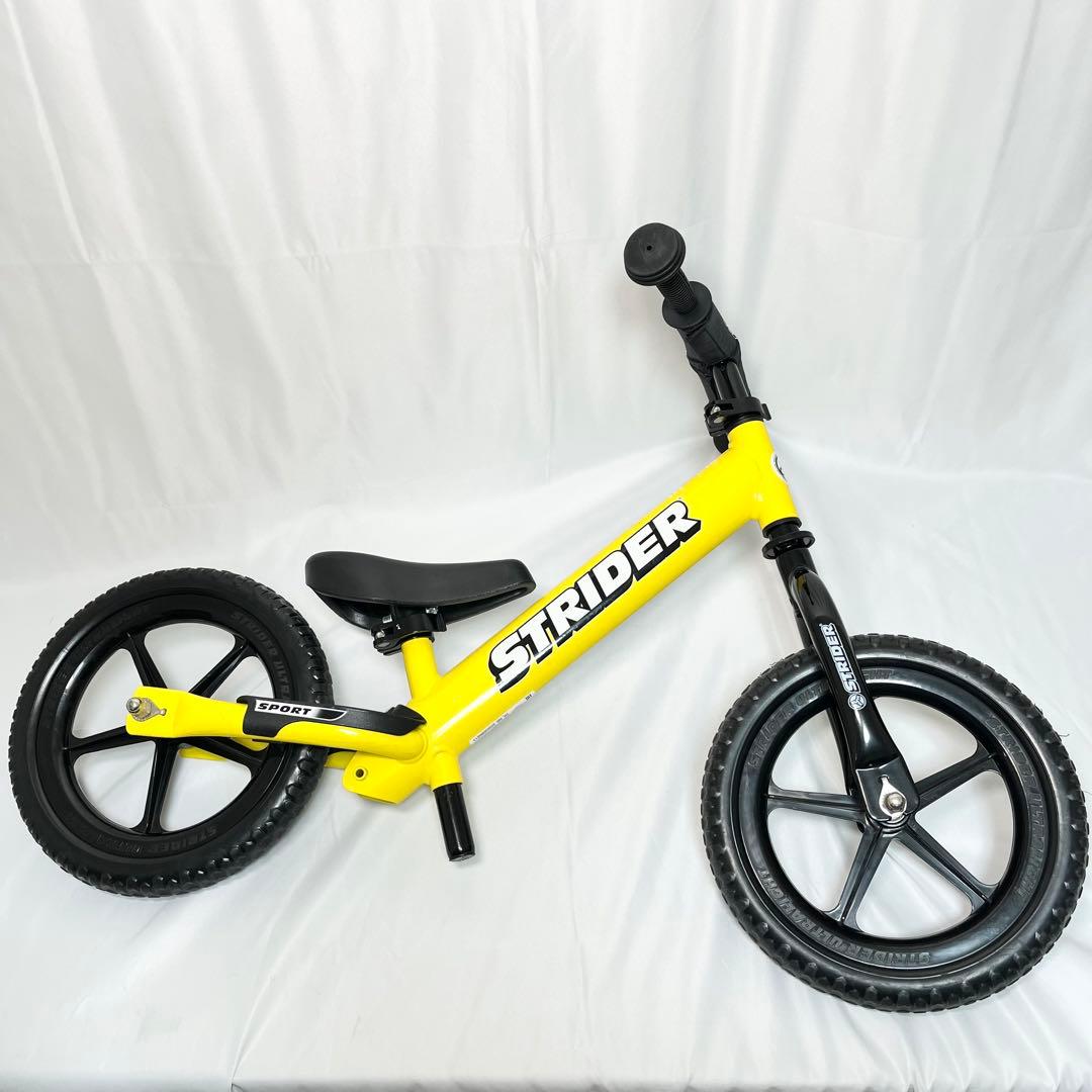【美品】ストライダー STRIDER スポーツモデル イエロー12型