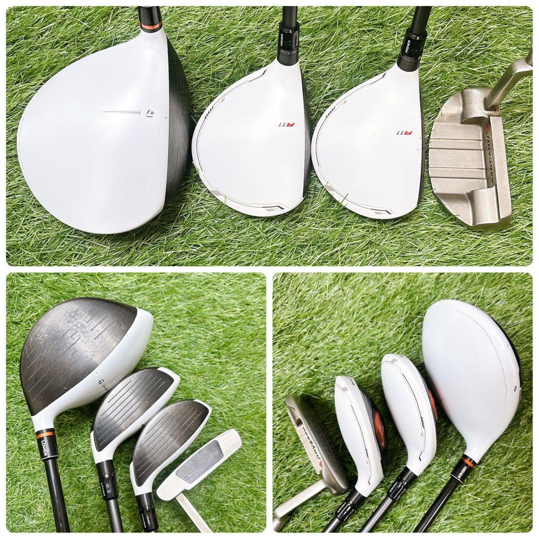 テーラーメイド R15 R11 メンズゴルフ 11本 S 右利き 初心者 入門