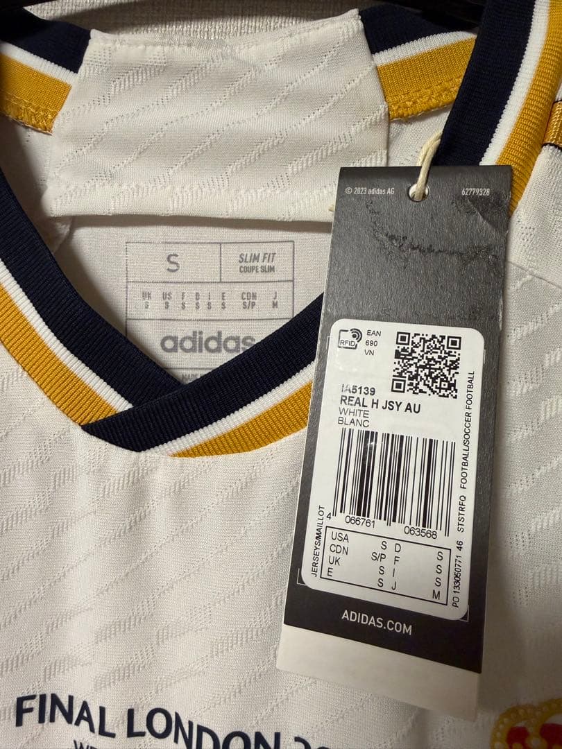 23-24 レアル・マドリード クロース オーセンティック CL決勝支給品MDT