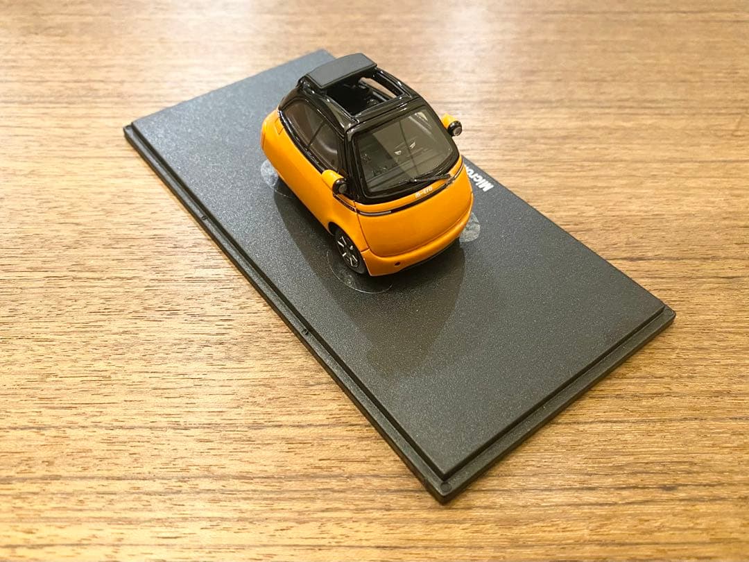 新品 1/43 カルトスケール マイクロリーノ EV オレンジ