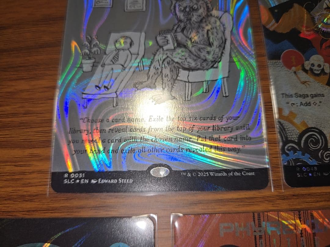 5枚セット【ハロー・Foil】ウルザの物語　ファイレクシアの供犠台　希少　限定品