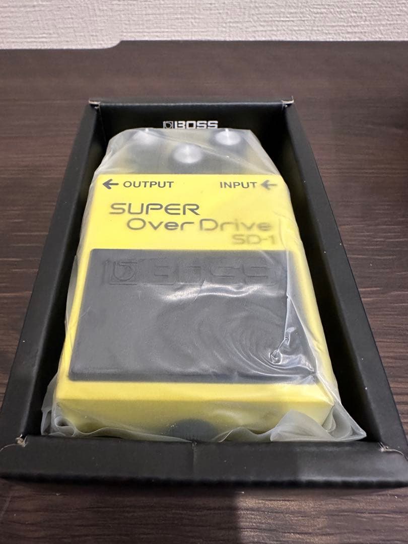 BOSS SD-1 スーパーオーバードライブとKORG Pitch Crow-G