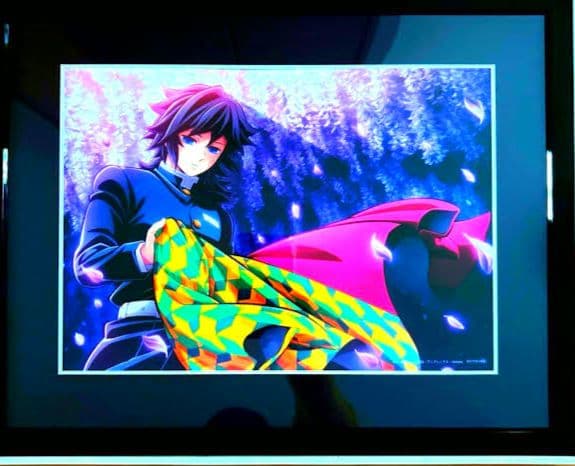 【冨岡義勇】アニメ　鬼滅の刃　柱稽古編　全巻購入特典　キャラファイングラフ