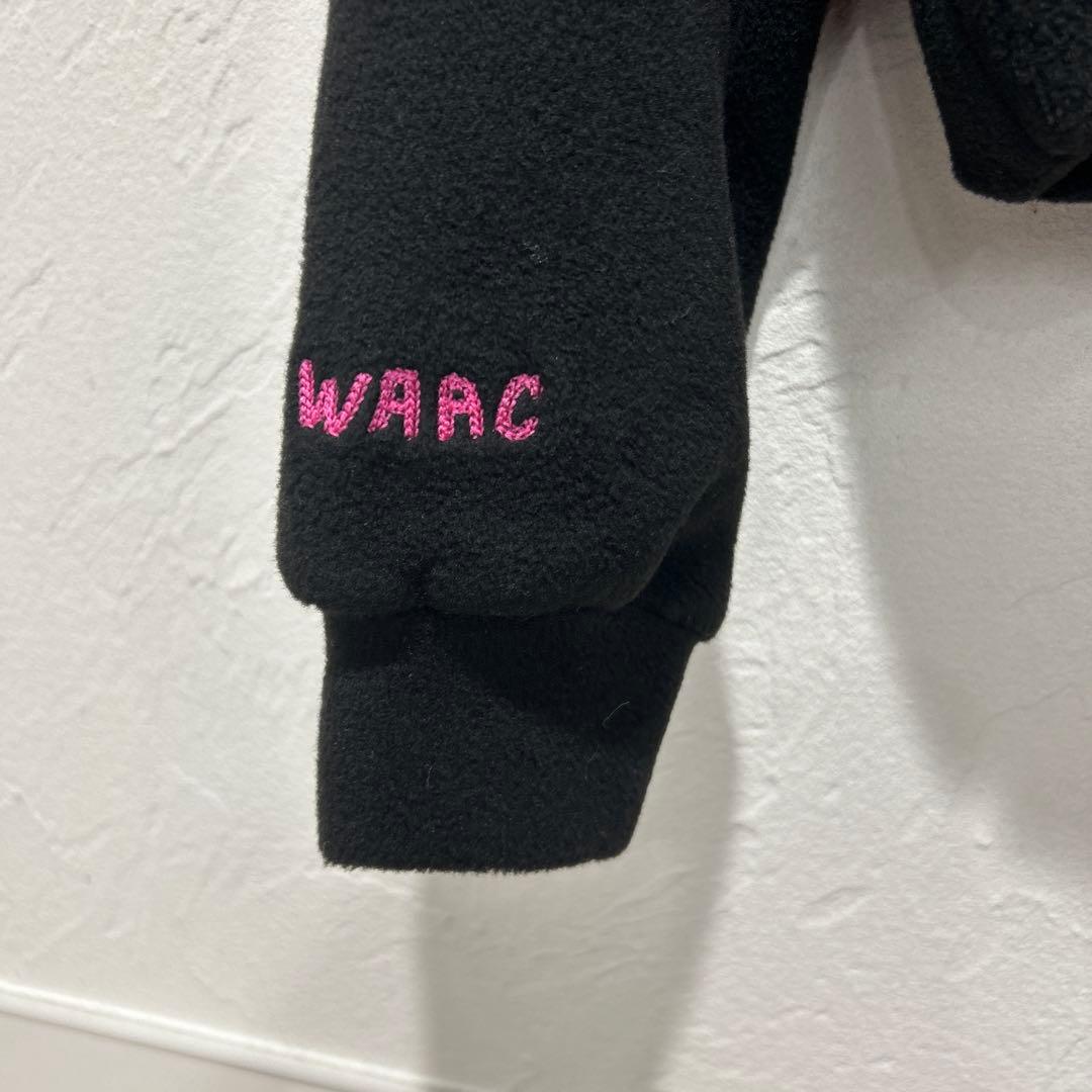 WAACゴルフブラック クロップドセーター