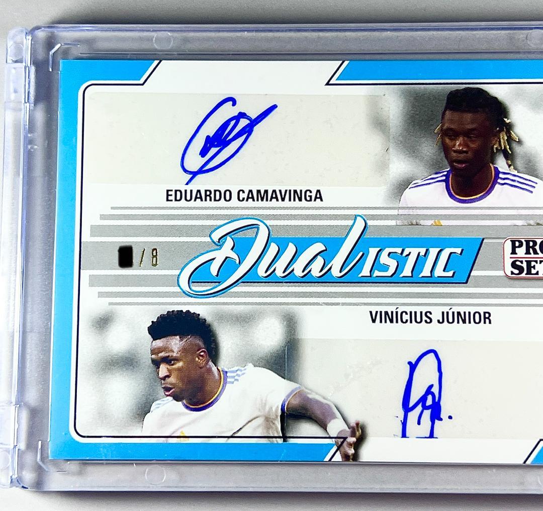 【直筆サイン!世界限定8枚】カマビンガ ヴィニシウス Leaf レアル・マドリー