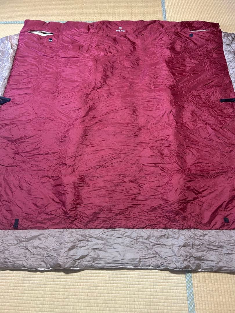 【美品】スノーピーク ダブル掛布団 BD-051