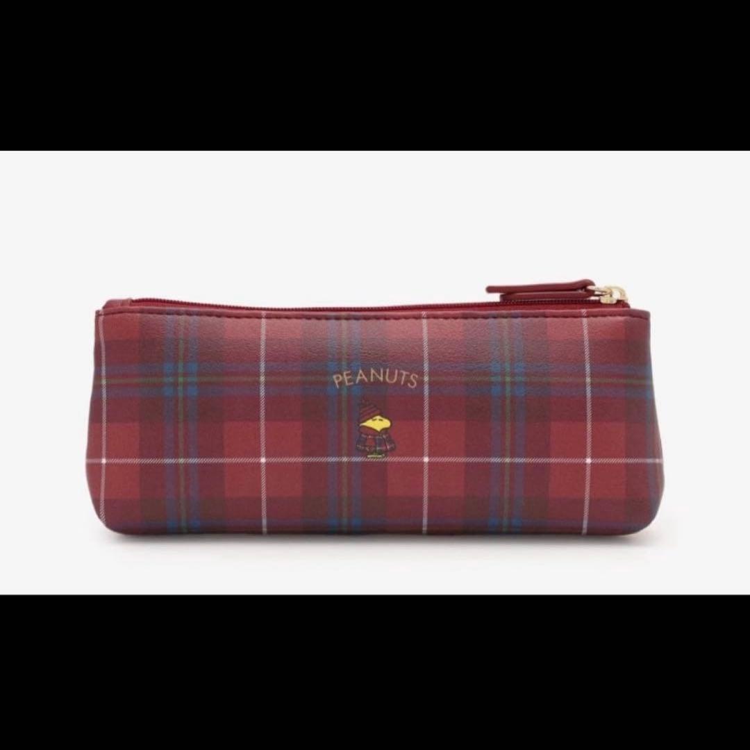スヌーピー アフタヌーンティーコラボ ペンケース ダウン ピーナッツ