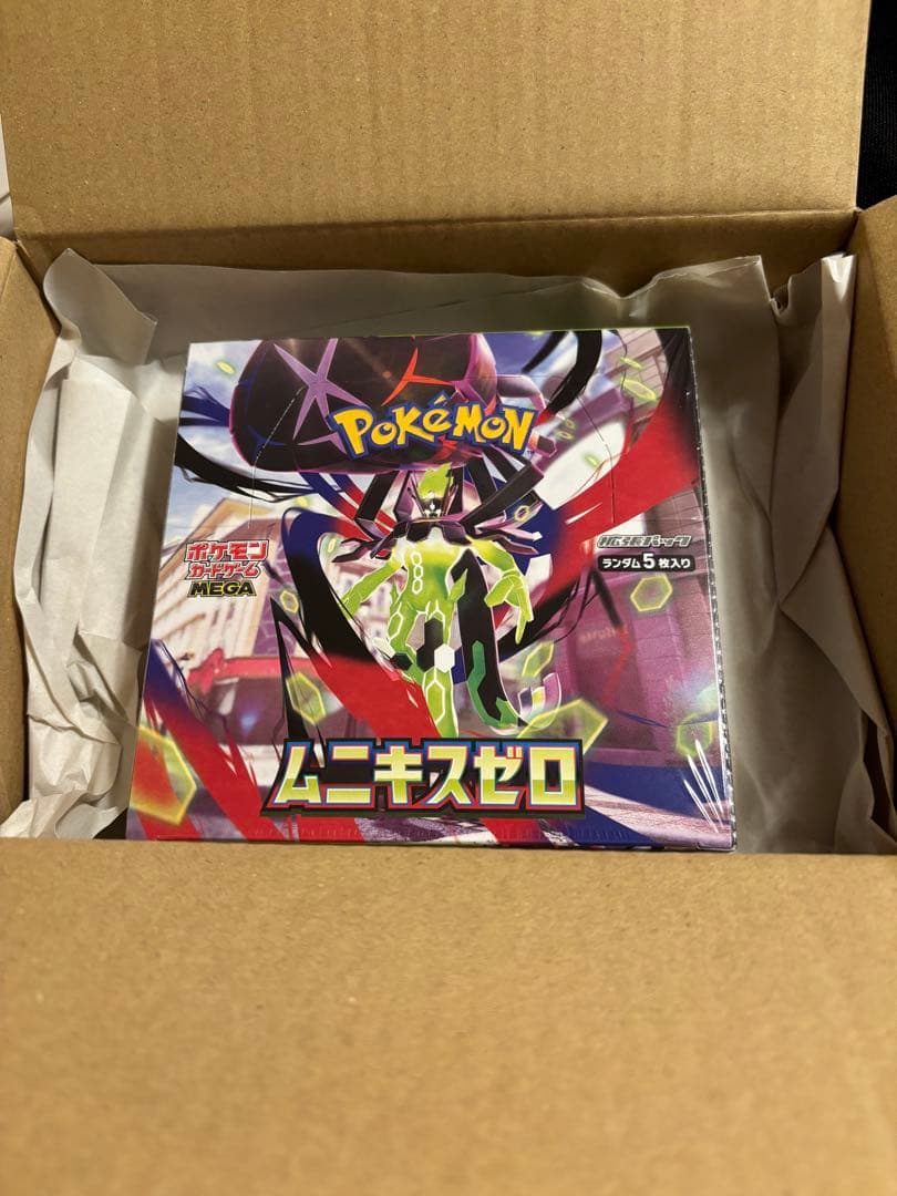 ポケモンカードゲーム MEGA 拡張パック ムニキスゼロ BOXシュリンク付