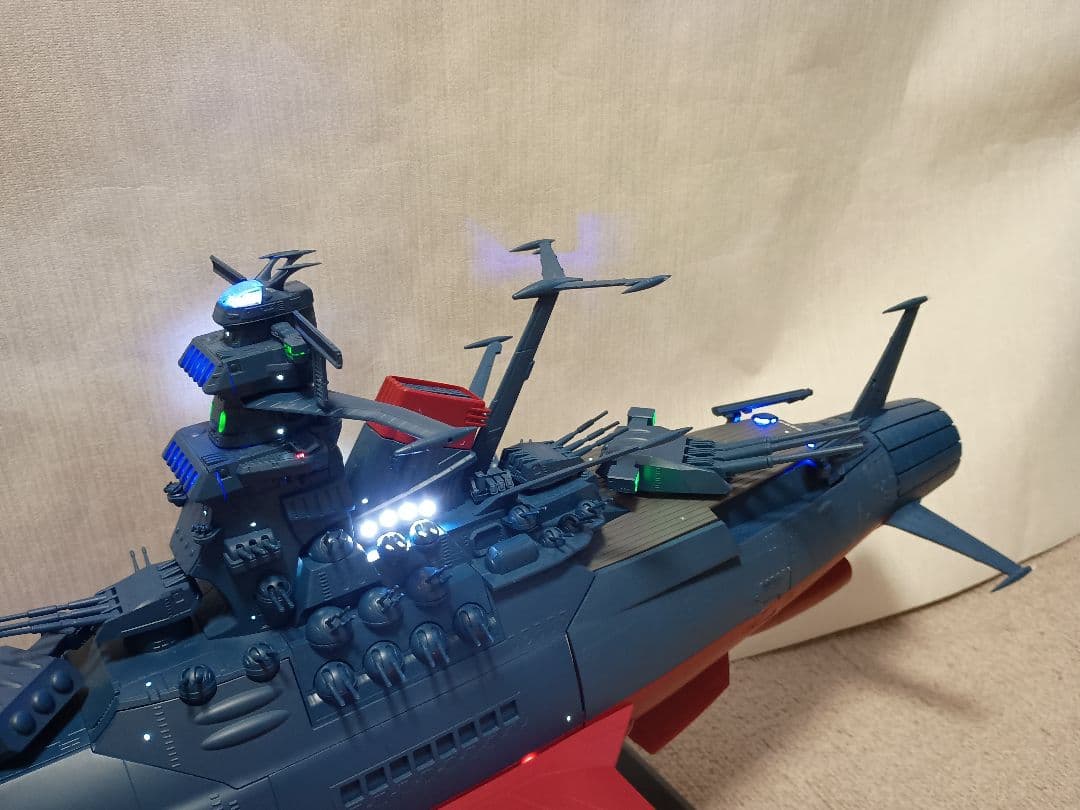 アシェット宇宙戦艦ヤマト2202完成品アクリルケース付き