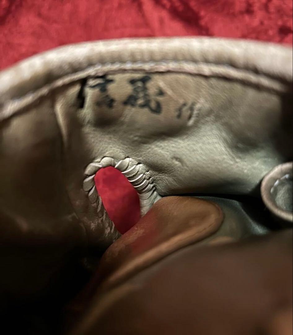 信義作　原辰徳　実使用　グローブ　ミズノ　ワールドウィン　硬式　内野　巨人　野球