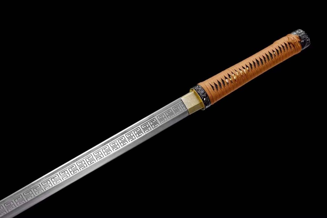 竜血唐剣（金属鞘）古兵器 武具　刀装具　日本刀　模造刀 居合刀