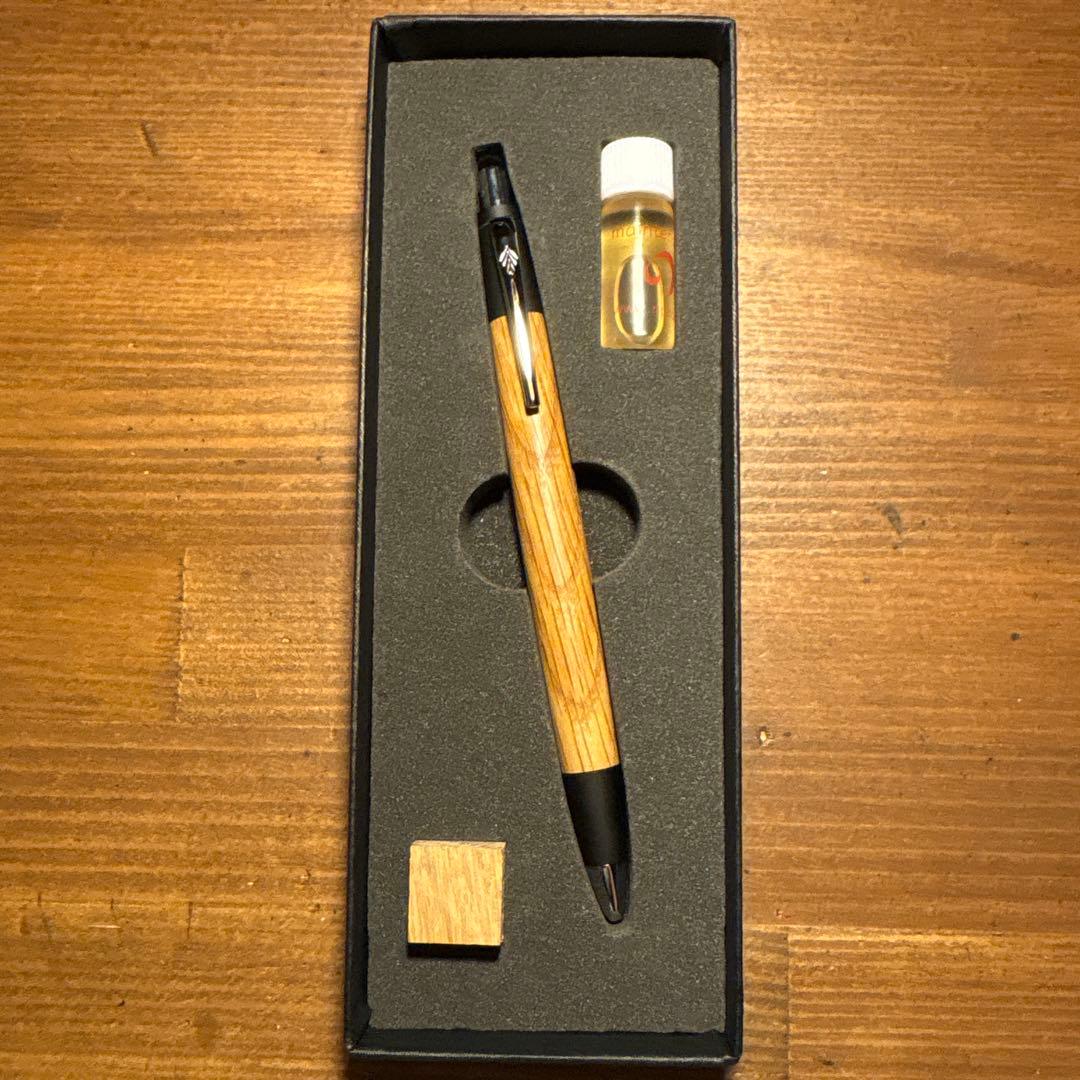 野原工芸　楢のシャープペンシル　新型