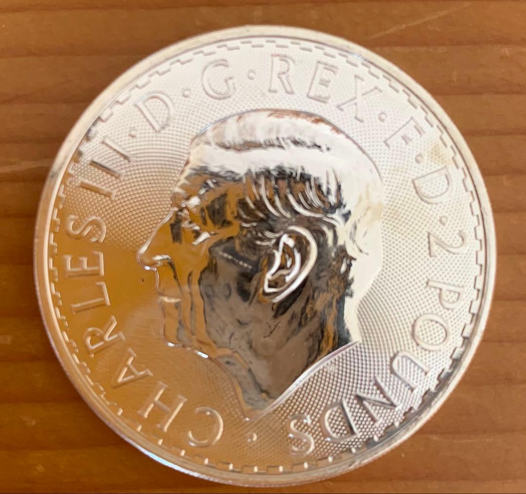 2023年 ブリタニア銀貨 1oz 999銀　5枚セット