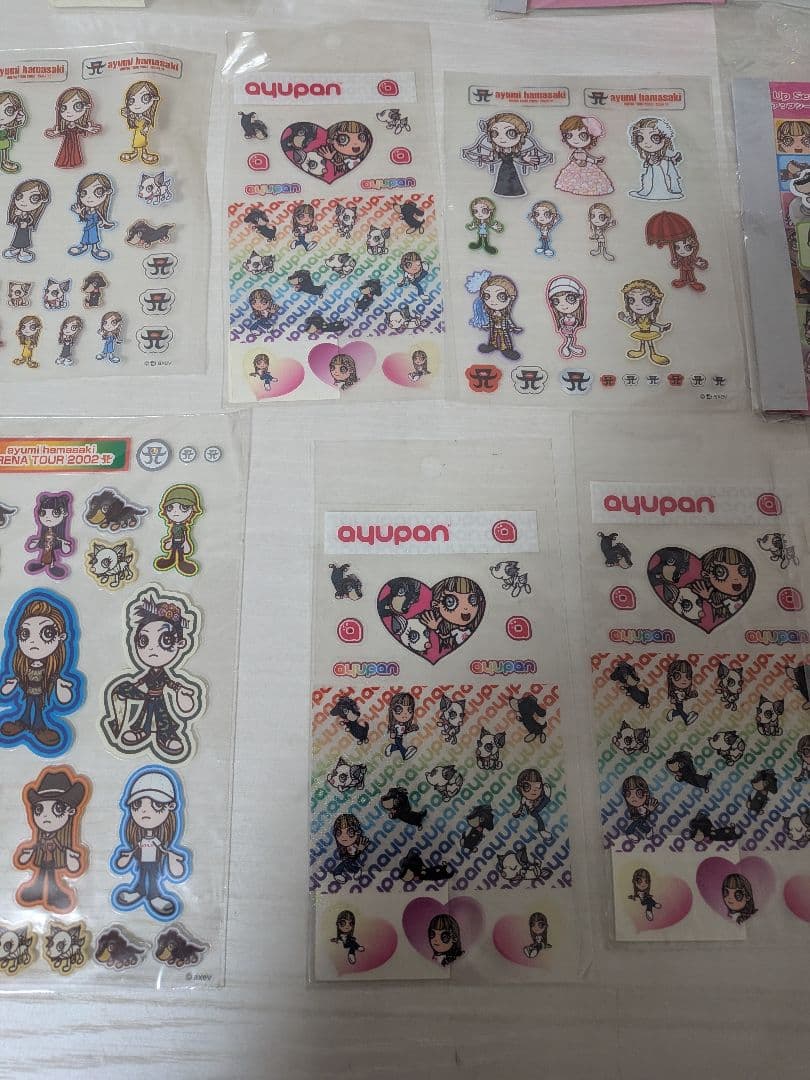 浜崎あゆみ　あゆぱん　ayupan　ステッカー　シール　まとめ売り　平成