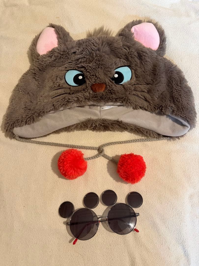 東京ディズニーシー　東京ディズニーランド　ペア　被り物　コスプレ　TDL TDS