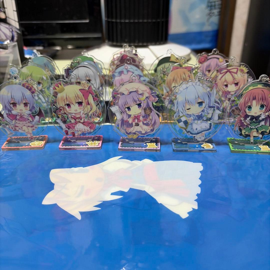 東方project 東方波天宮　あくりるすたっちゅ　全21種まとめ売りフルコンプ