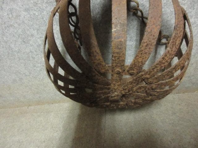 鉄製吊りかがり火 [B25535]