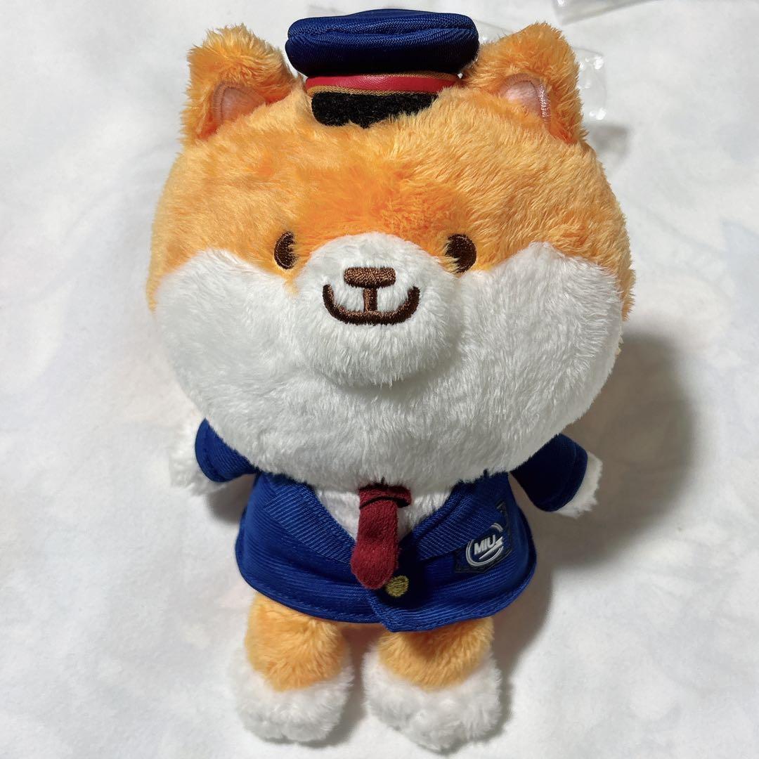 MIU404 ポリまる ぬいぐるみ 1周年 駅長