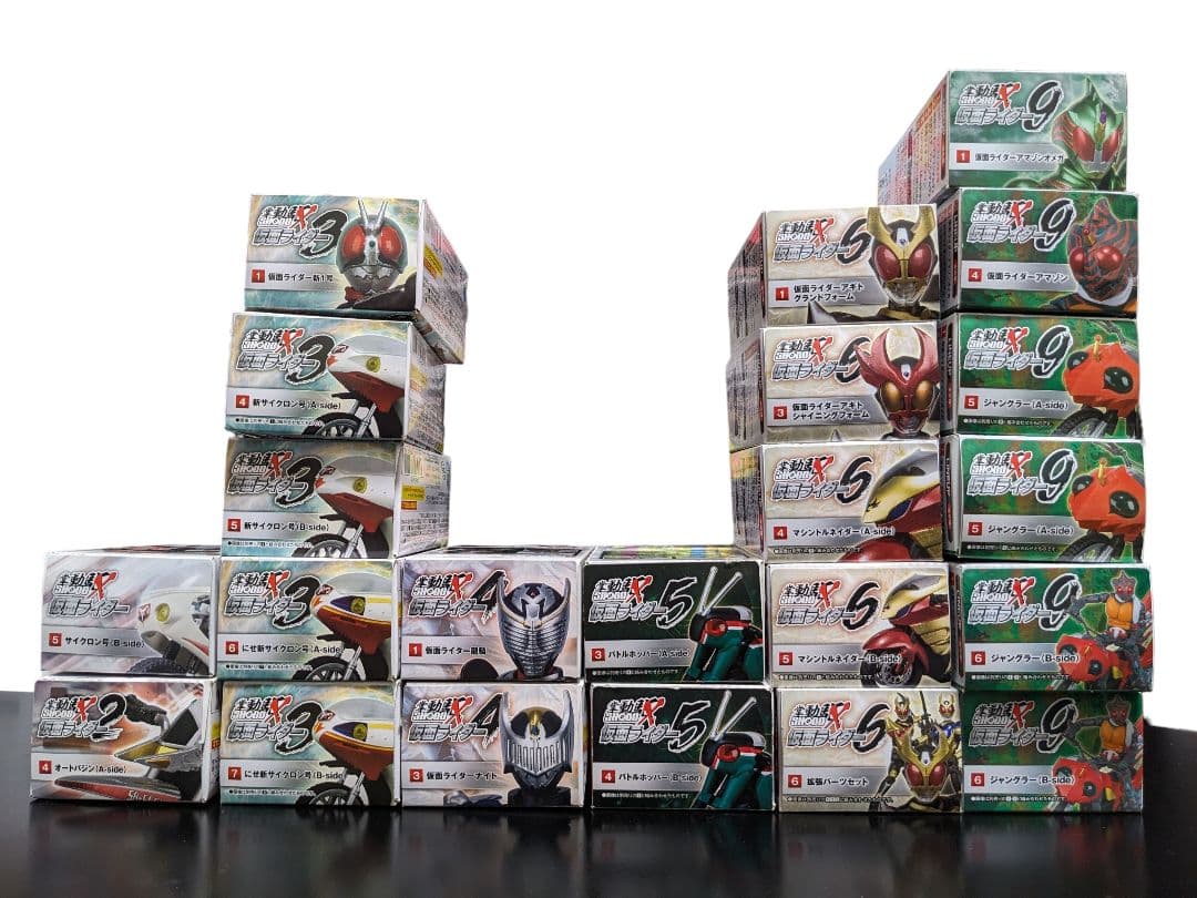 掌動 超動 SHODO 仮面ライダー 136個まとめ売り