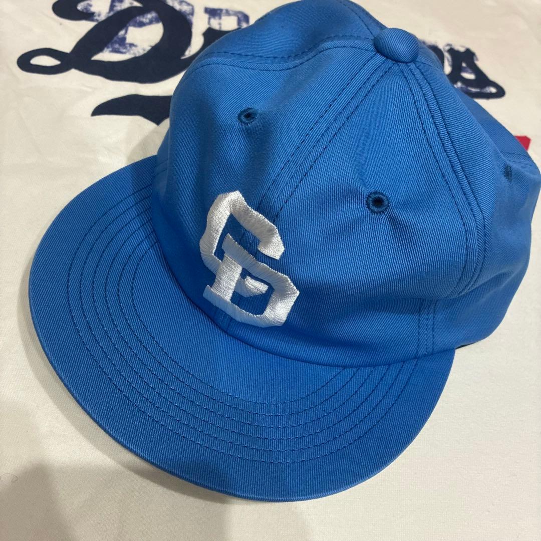 Dodgers 青 キャップ CDロゴ 調整可能
