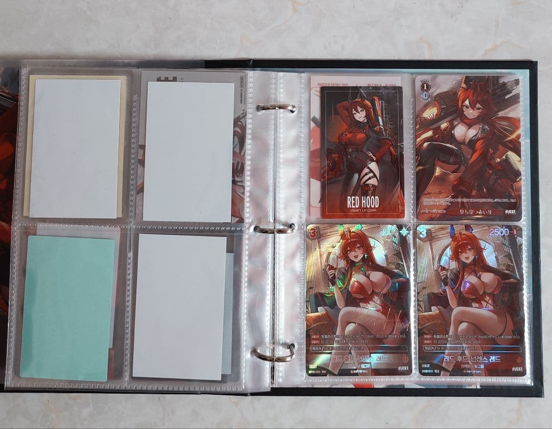 勝利の女神 nikke レッドフード 50種50枚