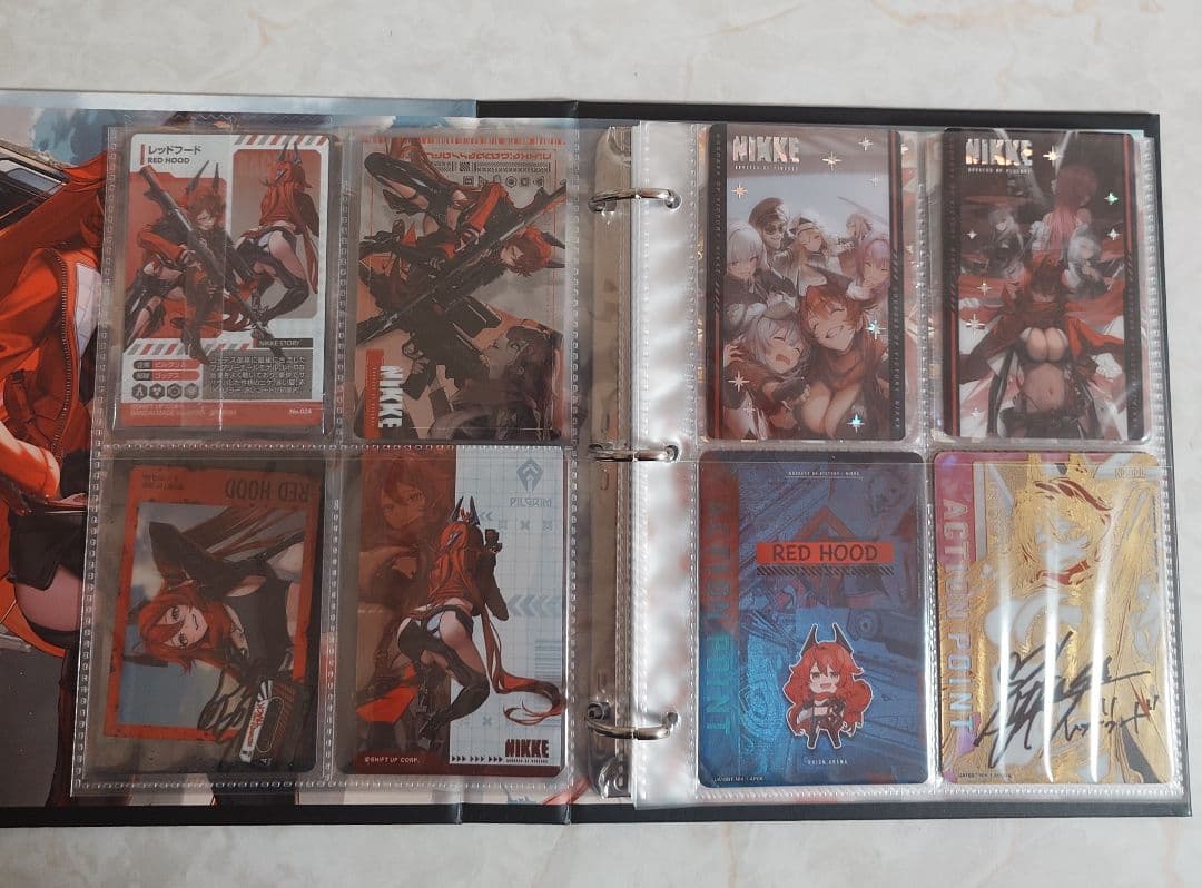 勝利の女神 nikke レッドフード 50種50枚