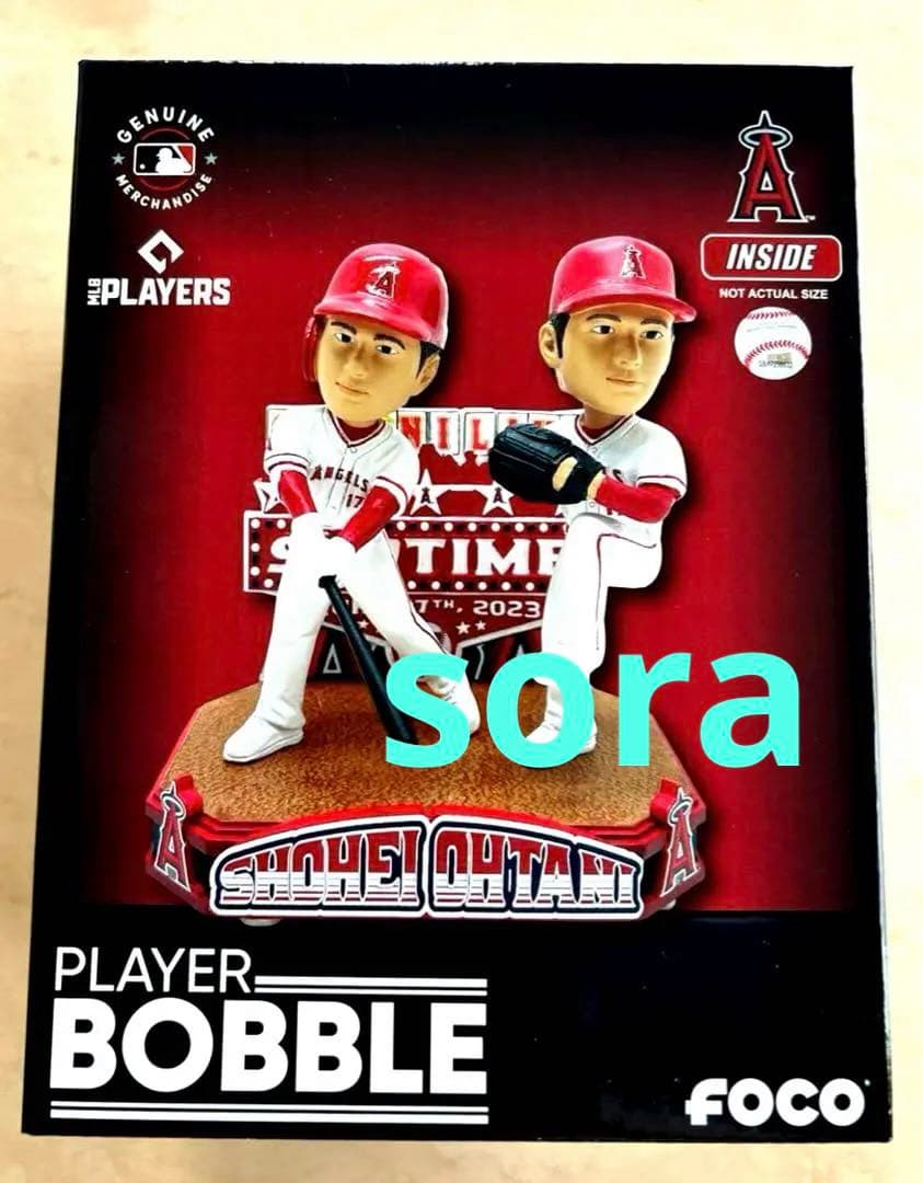 【限定223個】激レア 2本塁打 10奪三振 大谷翔平 ボブルヘッド