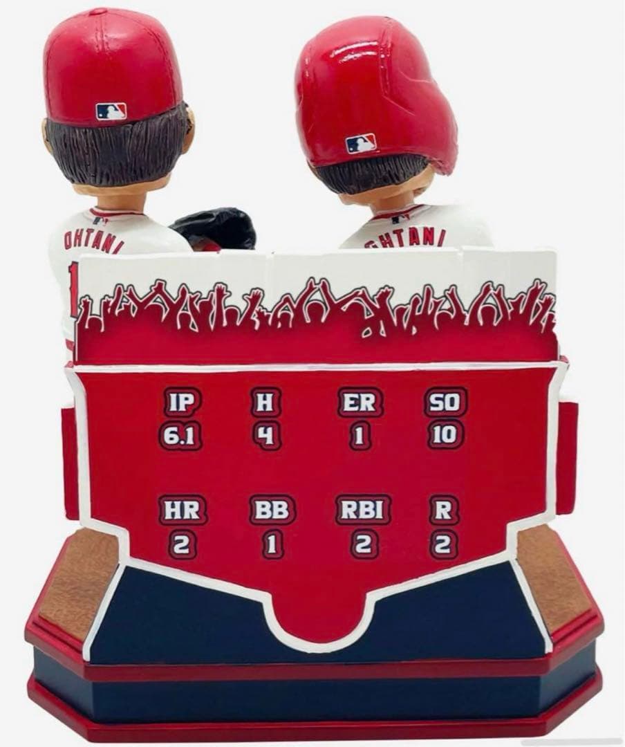 【限定223個】激レア 2本塁打 10奪三振 大谷翔平 ボブルヘッド