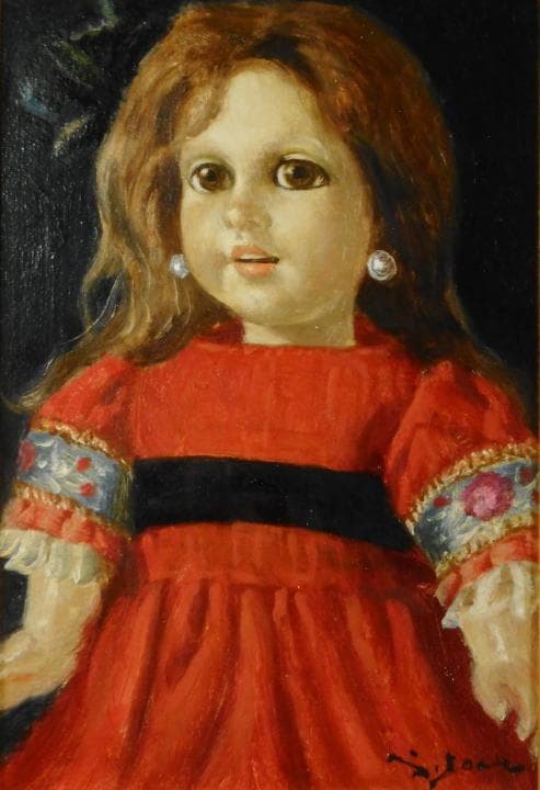 芝田米三　 　　ほほえみ（ビスクドール）