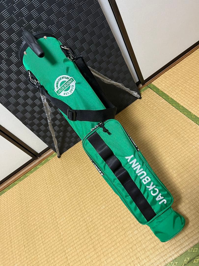 ありすけさ⭐︎⭐︎⭐︎JACK BUNNY キャディバッグ グリーン⭐︎⭐︎⭐︎
