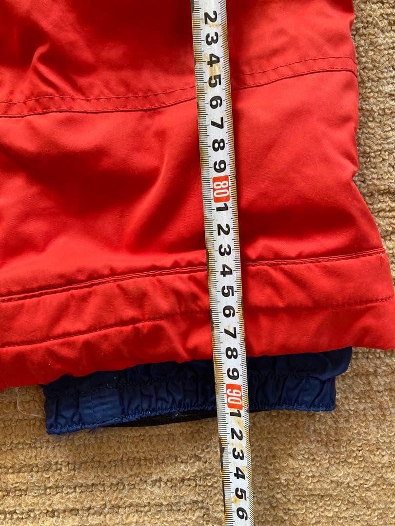 Burton DRYRIDE フード付きジャンプスーツ 赤青