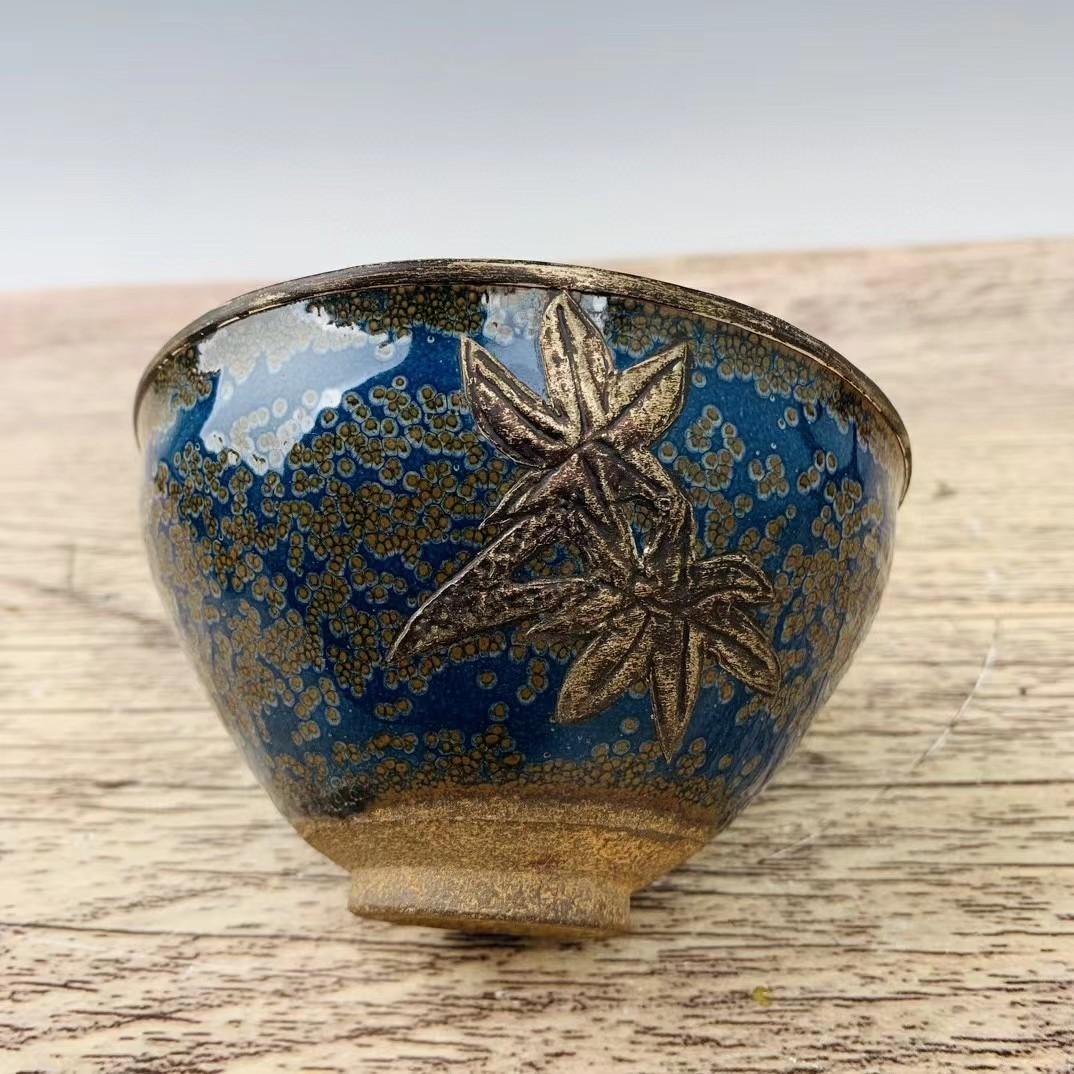 中国古美術・旧蔵の磁器・建窯包銀口筆洗・置物・曜変天目・茶碗・文房具・賞物・雑貨