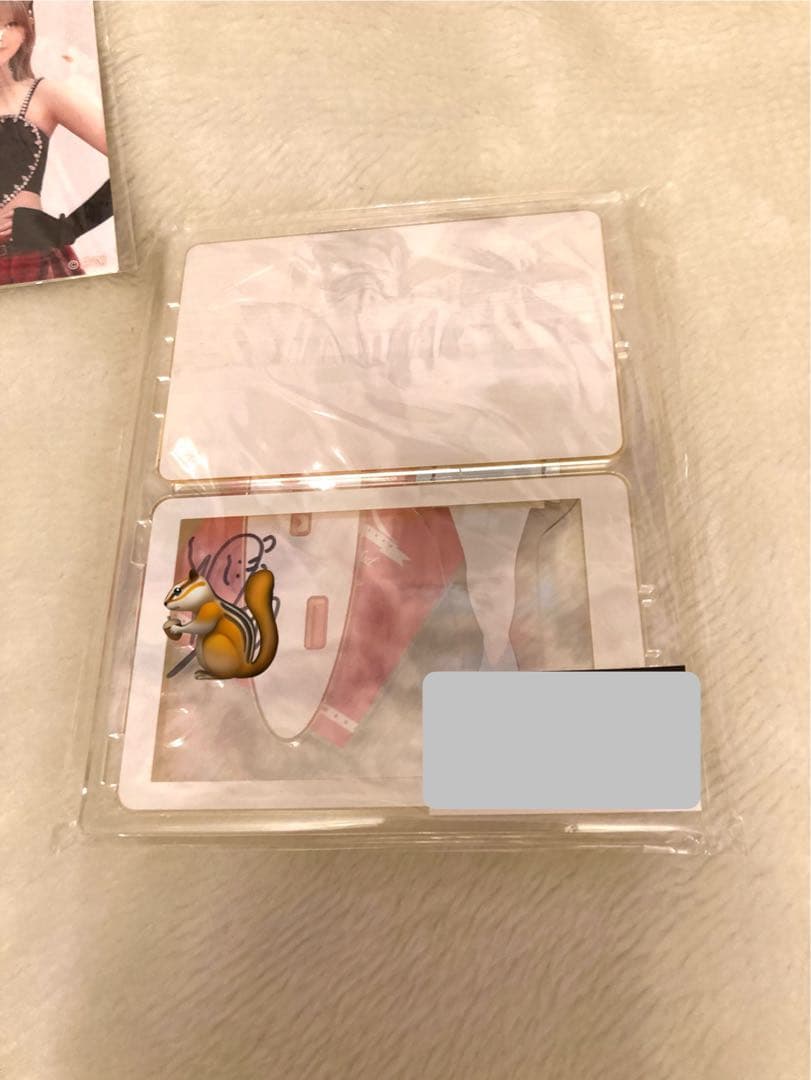 NiziU リク アクスタ 缶バッジ 直筆サイン入り ラントレ トレカ