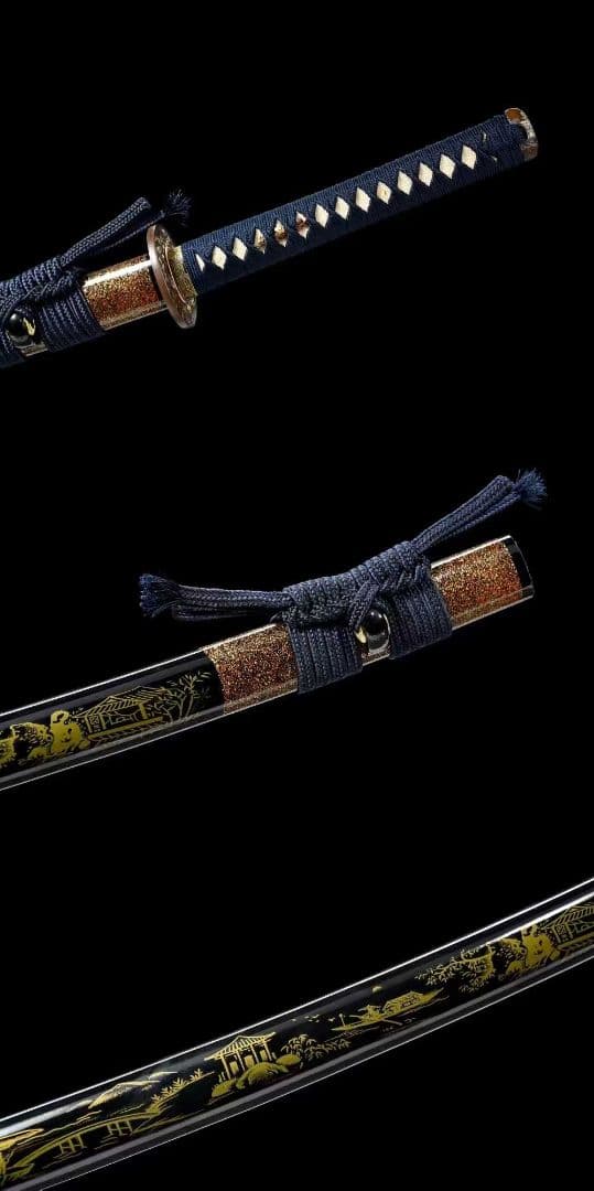 【千星藤】古兵器 刀装具 日本刀　模造刀 居合刀 武士道 鑑賞用 美術刀 贈り物