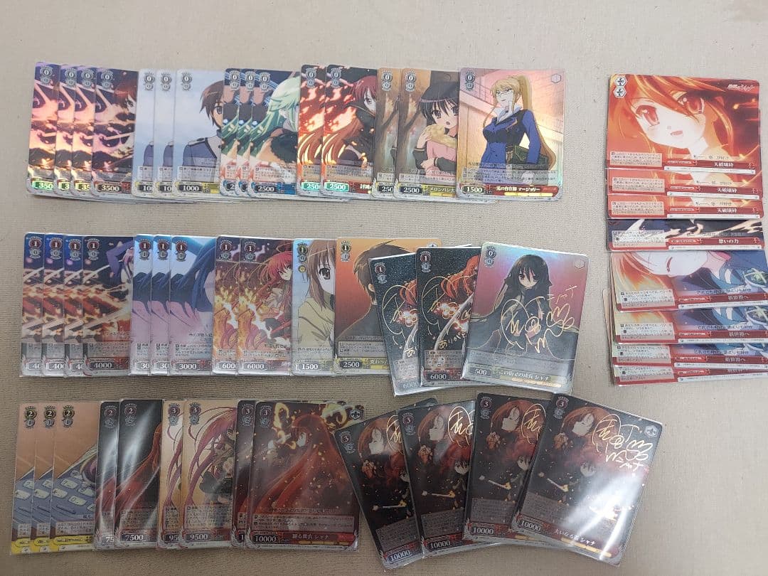 ヴァイスシュヴァルツ 灼眼のシャナ フルレア デッキ