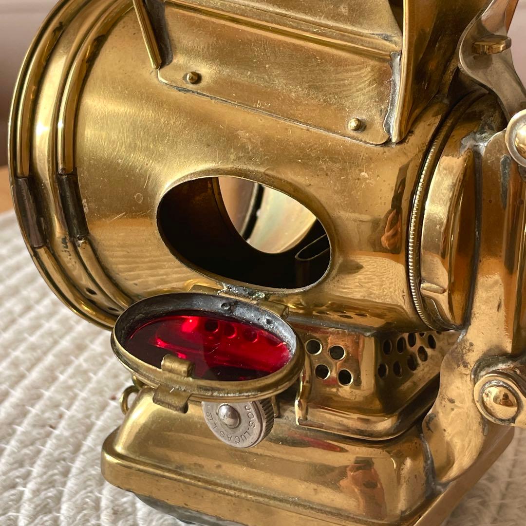 Lucas Silver King オイルランプ（ニッケル版）バイシクルライト