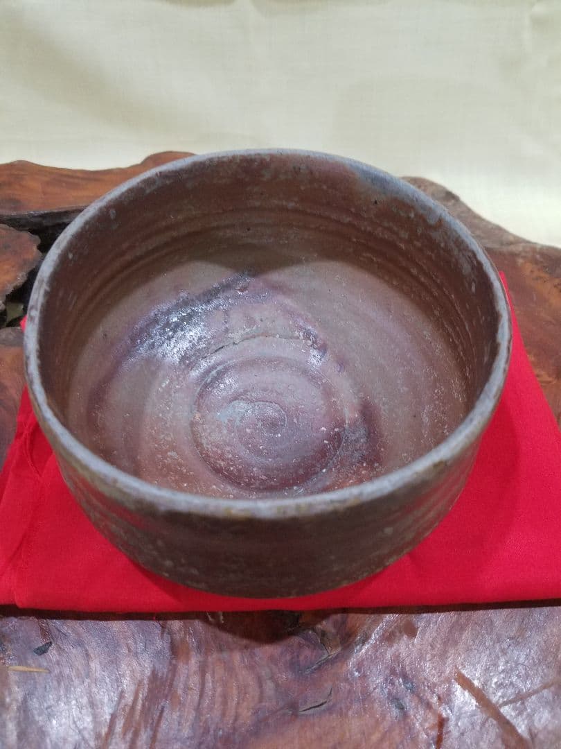 古備前の筒茶碗