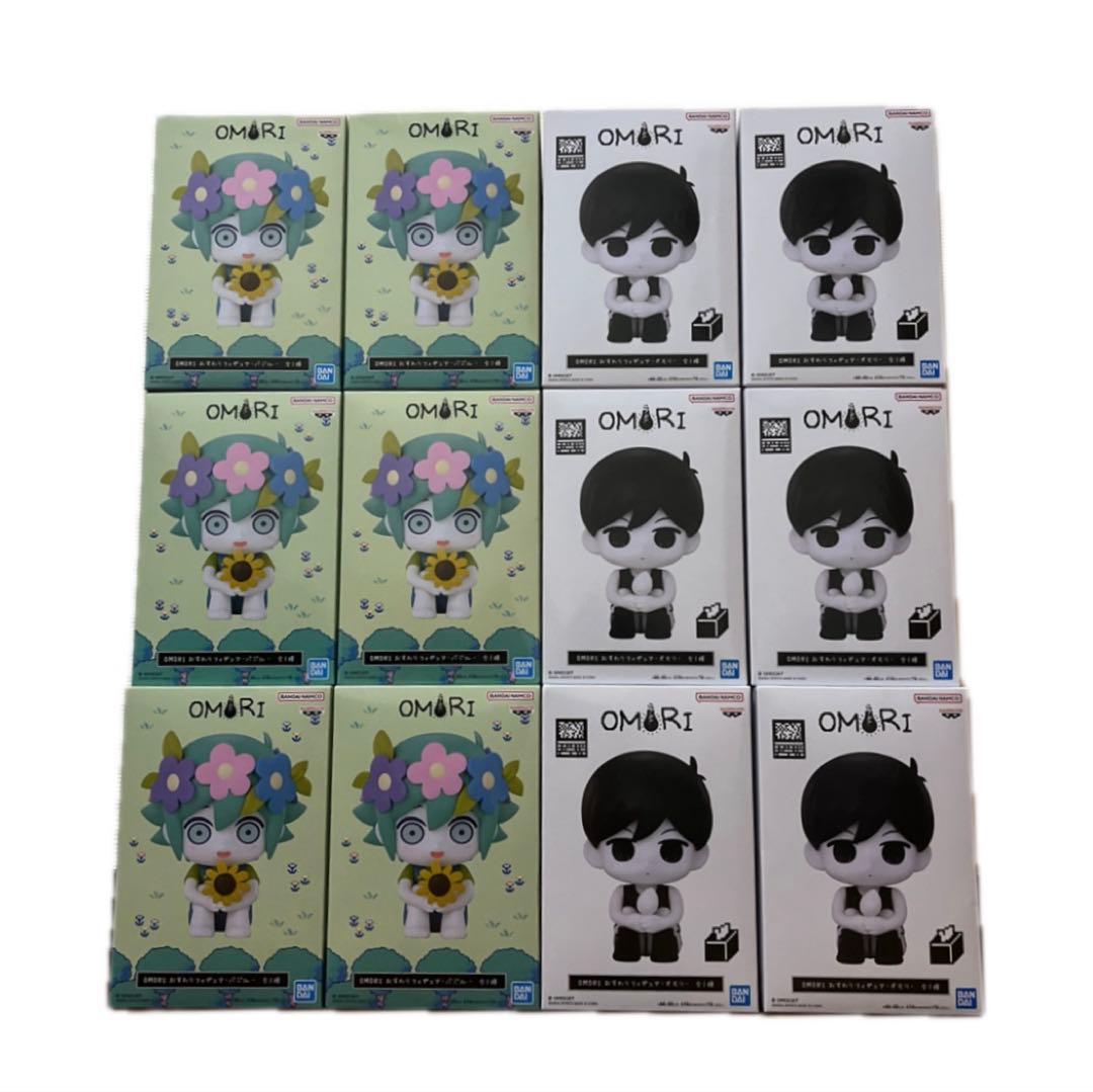 OMORI おすわりフィギュア オモリ バジル　12点