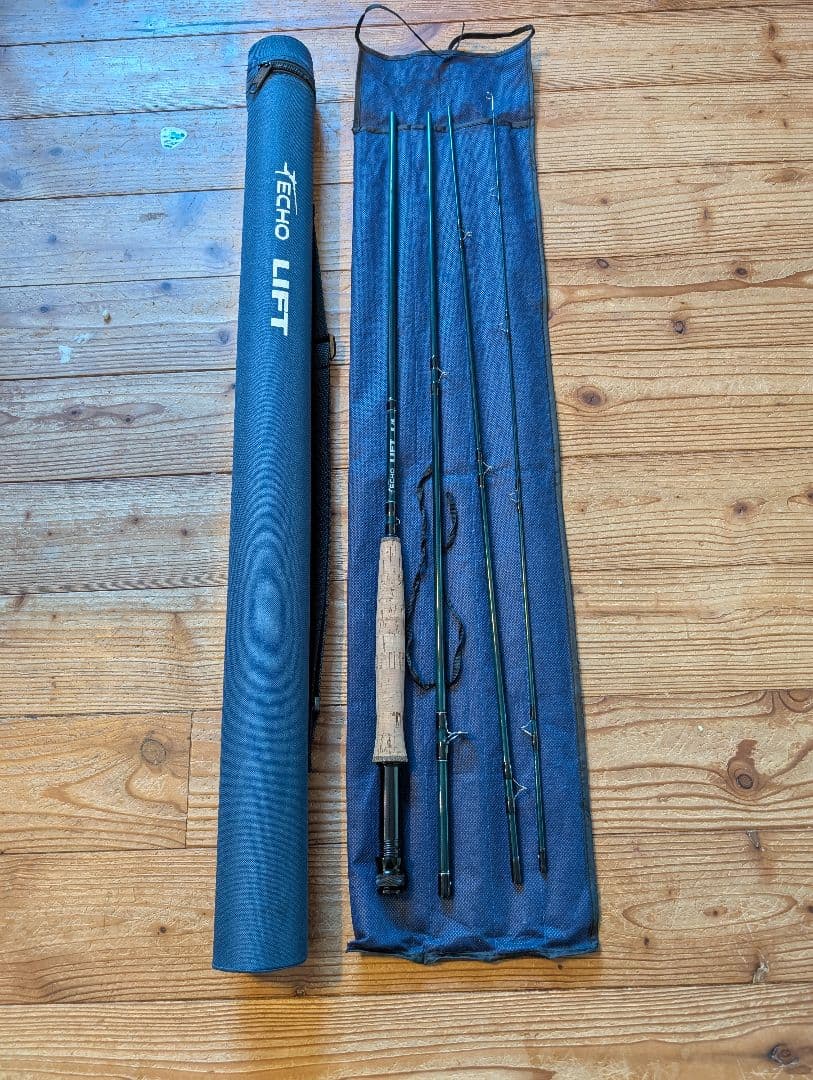 Echo Lift 9' #6 フライロッド 美品