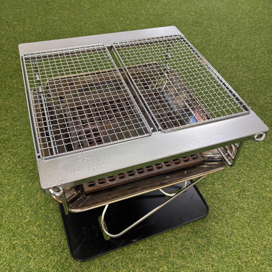 【即日発送】スノーピーク 焚火台L べースプレート 炭床 グリルブリッジセット