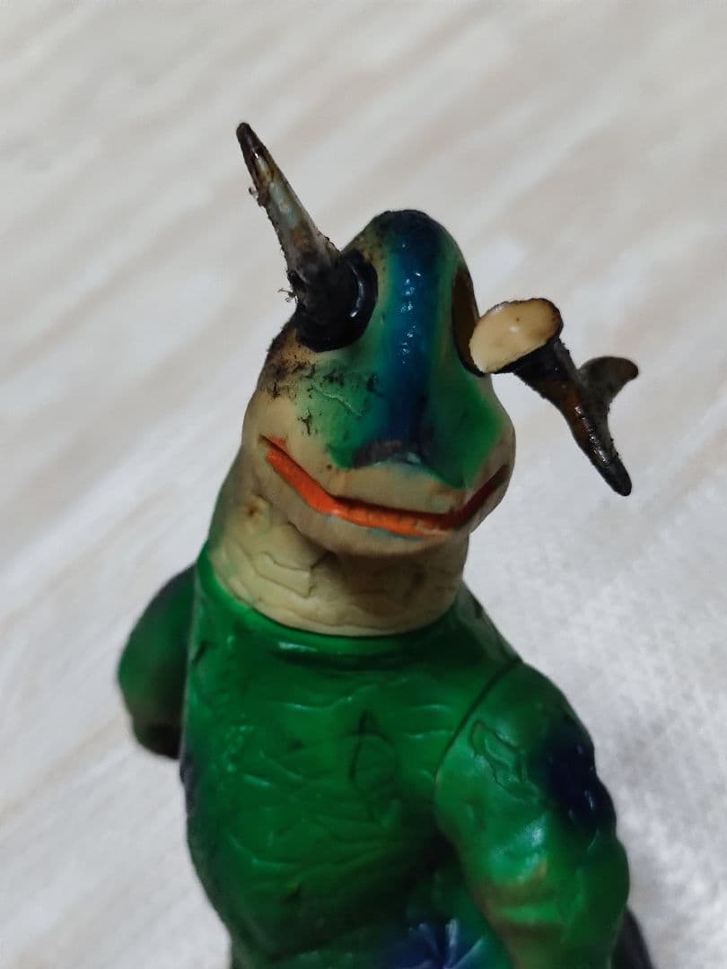 当時物 ソフビ 宇宙怪獣 エレキング ブルマァク ウルトラシリーズ セブン