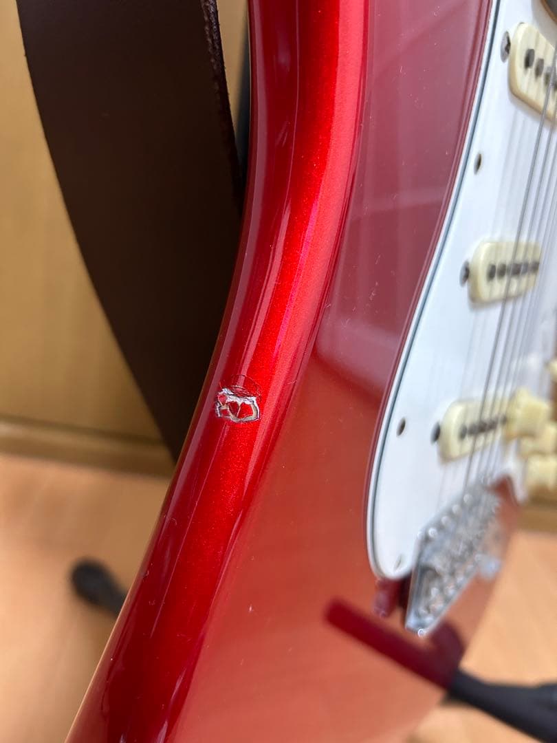 エレキギター　HISTORY ストラトキャスター　赤