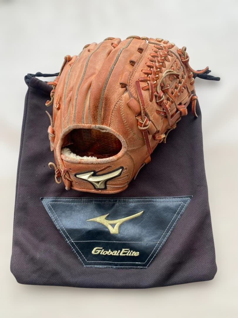 Mizuno Global Elite 硬式 オレンジ 1AJGL18000